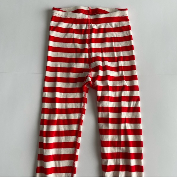 Hanna Andersson US6-7 Red White Striped Pajamas Pants Christmas - Picture 2 of 8